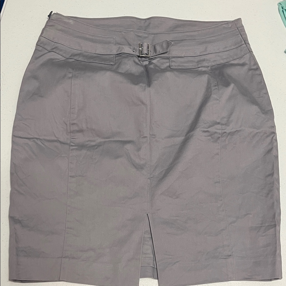 Express Gray Pencil Skirt